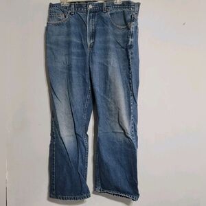 LEVI'S: 505 REGULAR FIT JEANS MEN'S SIZE 34 X 30‎ Blue Denim Excellent condition